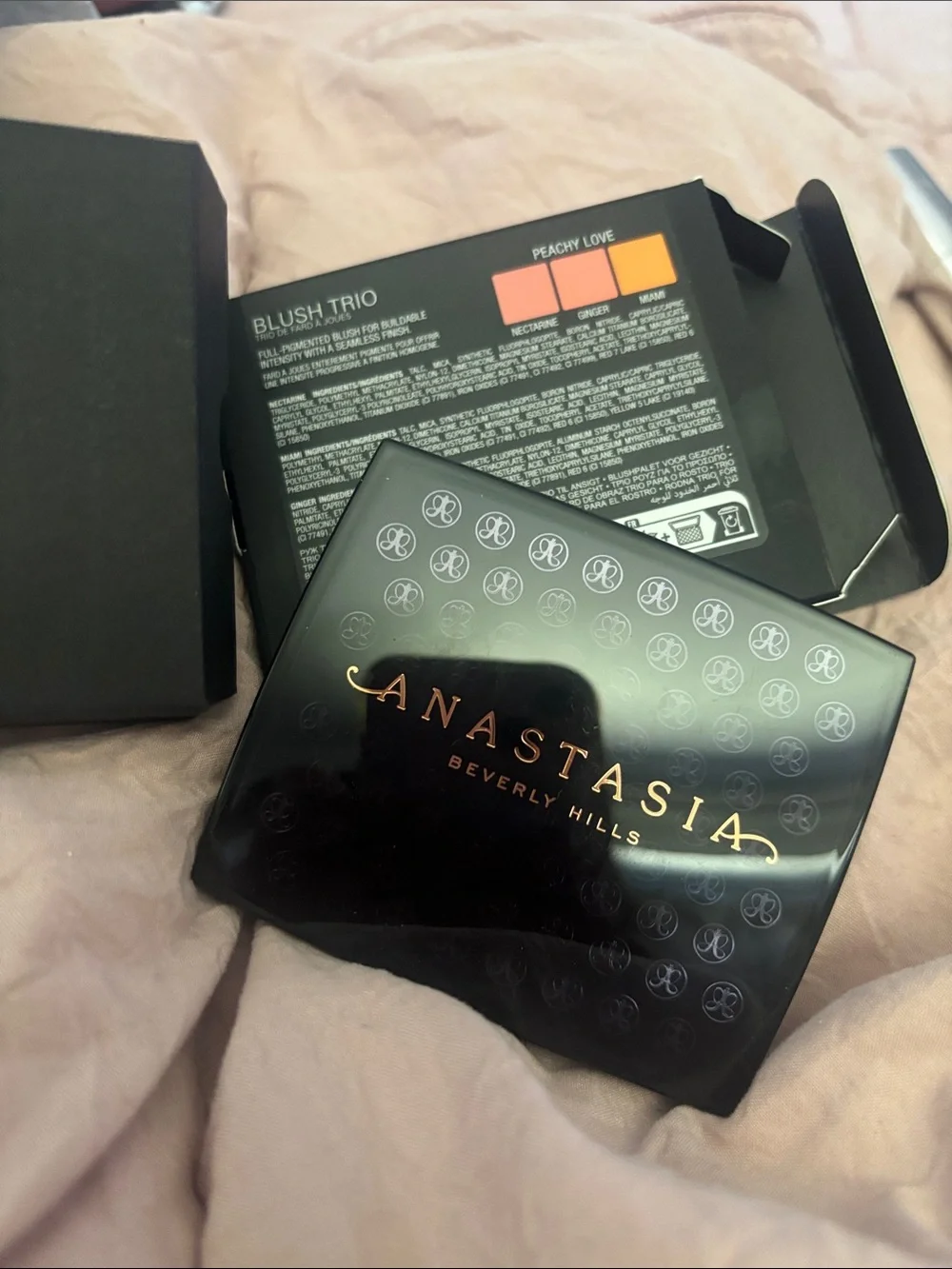Anastasia Beverly Hills Blush Trio Peachy Love — Peach, Coral, Rose